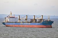 KOSZALIN, Bulk Carrier, IMO 9594236, am 07.05.2024 in der Ostsee vor Rostock