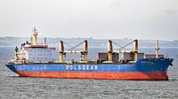 KOSZALIN, Bulk Carrier, IMO 9594236, am 07.05.2024 in der Ostsee vor Rostock