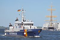 Zollboot PRIWALL am 15.05.2024 in Lübeck-Travemünde