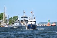 Zollboot PRIWALL am 15.05.2024 in Lübeck-Travemünde