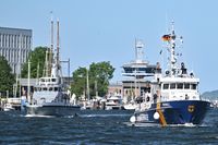 Zollboot PRIWALL am 15.05.2024 in Lübeck-Travemünde