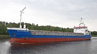 BALTIC SAILOR, General Cargo Ship, IMO 9138214 am 06.06.2024 im NOK Nordostsee-Kanal