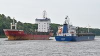 BJOERKOE, General Cargo Ship, IMO 9376787, am 06.06.2024 im Nordostsee-Kanal