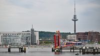 Bei der Hörnbrücke und Bahnhofsbrücke in Kiel 06.06.2024