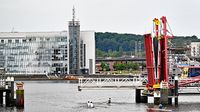 Bei der Hörnbrücke und Bahnhofsbrücke in Kiel 06.06.2024