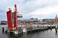 Bei der Hörnbrücke und Bahnhofsbrücke in Kiel 06.06.2024