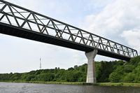 Brücke über dem Nordostsee-Kanal 06.06.2024