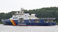 Bundespolizei-Schiff BP 82 BAMBERG am 06.06.2024 im Nord-Ostsee-Kanal