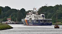 Bundespolizei-Schiff BP 82 BAMBERG am 06.06.2024 im Nord-Ostsee-Kanal