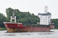 CELINA, IMO 9019200, am 06.06.2024 im Nordostsee-Kanal