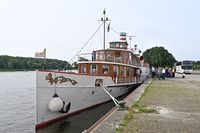 FREYA am 06.06.2024 im Nord-Ostsee-Kanal bei Hohenhörn