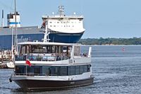 Fahrgastschiff HANSA am 20.06.2024 in Lübeck-Travemünde