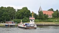 PILLAU (ENI 05043040) am 06.06.2024 im Nord-Ostsee-Kanal bei Sehestedt