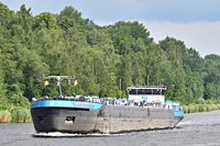 LUISE DEYMANN, Tankmotorschiff, ENI 02333354, am 06.06.2024 im Nordostsee-Kanal