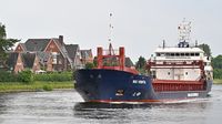 RIX VENTA, IMO 9240249, am 06.06.2024 im NOK Nordostsee-Kanal