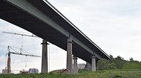 Rader Hochbrücke am 06.06.2024
