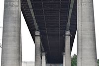 Rader Hochbrücke am 06.06.2024