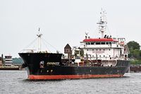 SAN BACCO, Bitumen Tanker, IMO 9753818, am 06.06.2024 bei der Schleuse Kiel-Holtenau