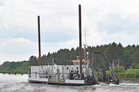 SUSANNE A, Salvage Ship, IMO 9099183, am 06.06.2024 im NOK Nordostsee-Kanal