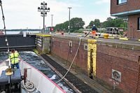 Schleuse Kiel Holtenau Nordostsee-Kanal 06.06.2024