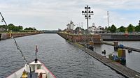 Schleuse Kiel Holtenau Nordostsee-Kanal 06.06.2024