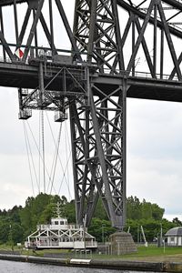 Schwebefähre bei der Rendsburger Hochbrücke am 06.06.2024