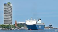 FINNBREEZE (IMO 9468889, Finnlines) am 20.06.2024 einlaufend Lübeck-Travemünde