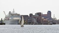 AMERA, Passenger (Cruise) Ship, IMO 8700280, am 26.06.2024 in Wismar