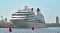 Kreuzfahrtschiff SEABOURN QUEST am 26.06.2024 in Wismar