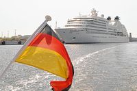 Kreuzfahrtschiff SEABOURN QUEST am 26.06.2024 in Wismar