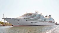 Kreuzfahrtschiff SEABOURN QUEST am 26.06.2024 in Wismar