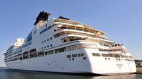 Kreuzfahrtschiff SEABOURN QUEST am 26.06.2024 in Wismar