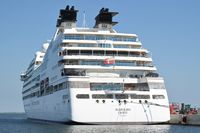 Kreuzfahrtschiff SEABOURN QUEST am 26.06.2024 in Wismar