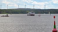 HANSE am 08.07.2024 auf der Trave unweit Lübeck-Travemünde