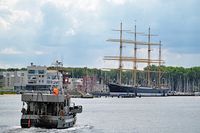 TRA 4 ANKE am 08.07.2024 einlaufend Lübeck-Travemünde