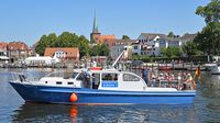 Bundespolizei-Boot EUROPA 1 am 20.07.2024 beim Tag der Küstenwache in Neustadt / Holstein