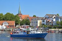 Bundespolizei-Boot EUROPA 1 am 20.07.2024 beim Tag der Küstenwache in Neustadt / Holstein