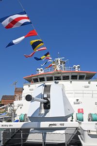 Bundespolizei-Schiff BP 84 NEUSTADT am 20.07.2024 in Neustadt / Holstein