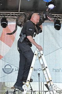 Bundespolizei beim Tag der Küstenwache in Neustadt 20.07.2024