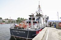 Zollboot SCHLESWIG-HOLSTEIN am 20.07.2024 beim Tag der Küstenwache in Neustadt / Holstein