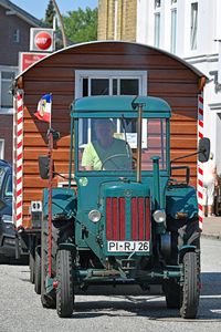 Traktor HANOMAG in Neustadt / Holstein 20.07.2024