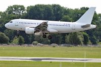 Airbus A319-112 (9A-BER) Flug SR2531 am 14.08.2024 von Palma de Mallorca kommend in Lübeck-Blankensee landend