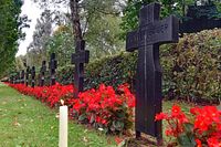 Auf dem Vorwerker Friedhof in Lübeck