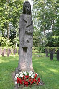 Auf dem Ehrenfriedhof Lübeck am 04.09.2024