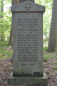 Auf dem Ehrenfriedhof Lübeck am 04.09.2024