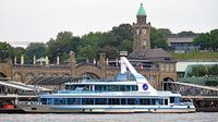 HAMBURG von der Reederei RAINER ABICHT am 19.09.2024 im Hafen von Hamburg