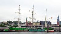 RICKMER RICKMERS am 19.09.2024 im Hafen von Hamburg