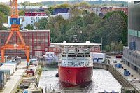 AQUANAUT (IMO 9296717) am 02.10.2024 im Hafen von Kiel