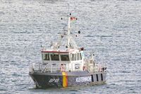 Bundespolizei-Boot BP 65 RHÖN 2 am 02.10.2024 in der Kieler Förde