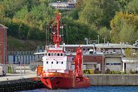 KIEL (IMO8501529), Feuerwehr-und Oelabwehrschiff, am 02.10.2024 in Kiel